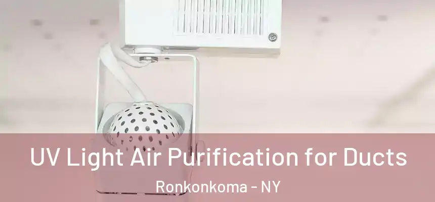  UV Light Air Purification for Ducts Ronkonkoma - NY